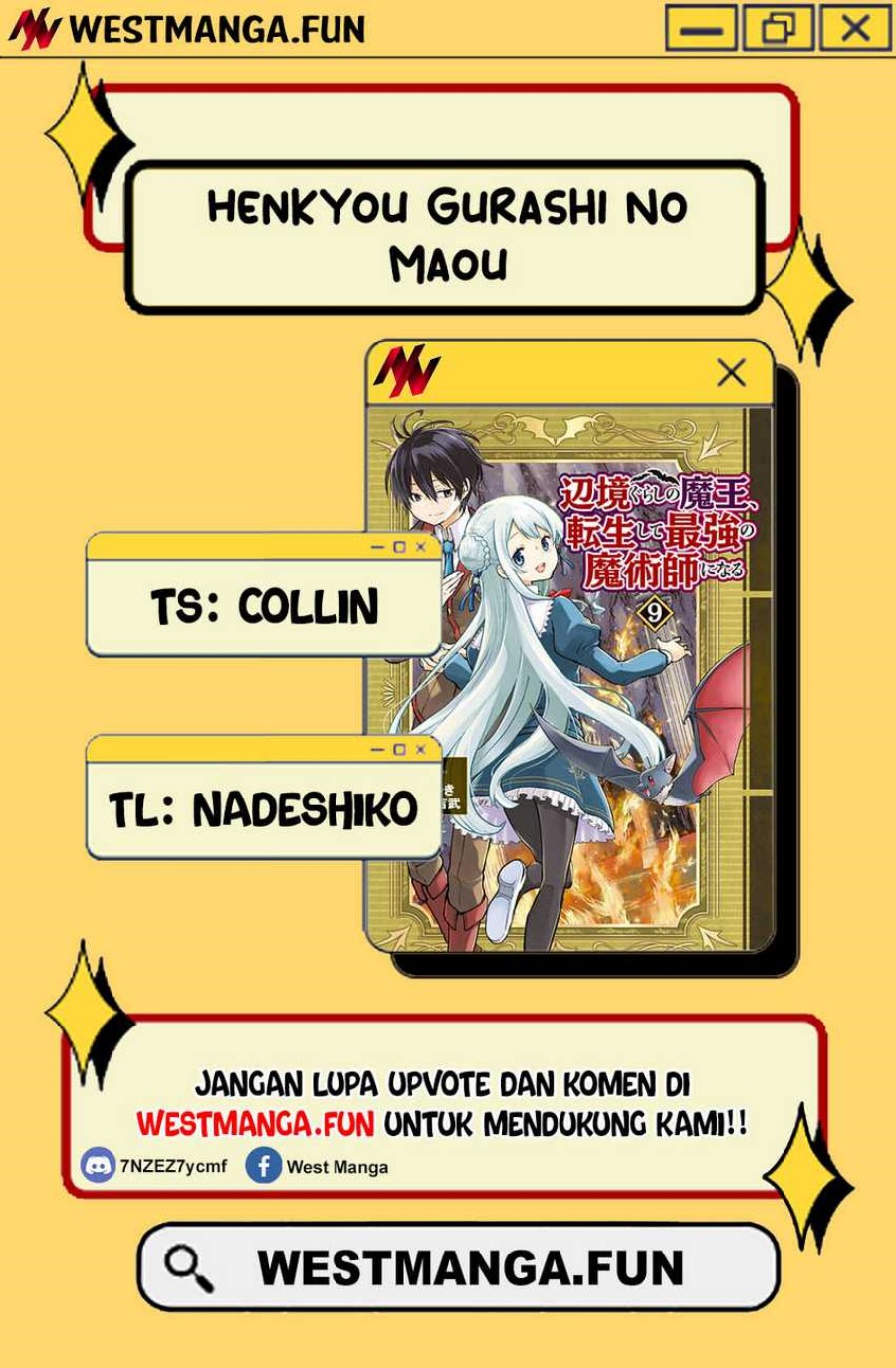 Henkyou Gurashi no Maou, Tensei shite Saikyou no Majutsushi ni naru ~Aisarenagara Nariagaru Moto Maō wa, Ningen o Shiritai~ Chapter 43 Gambar 4